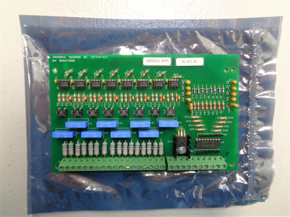 Bonitron GV3000 AC Interface Card 3402R1C1